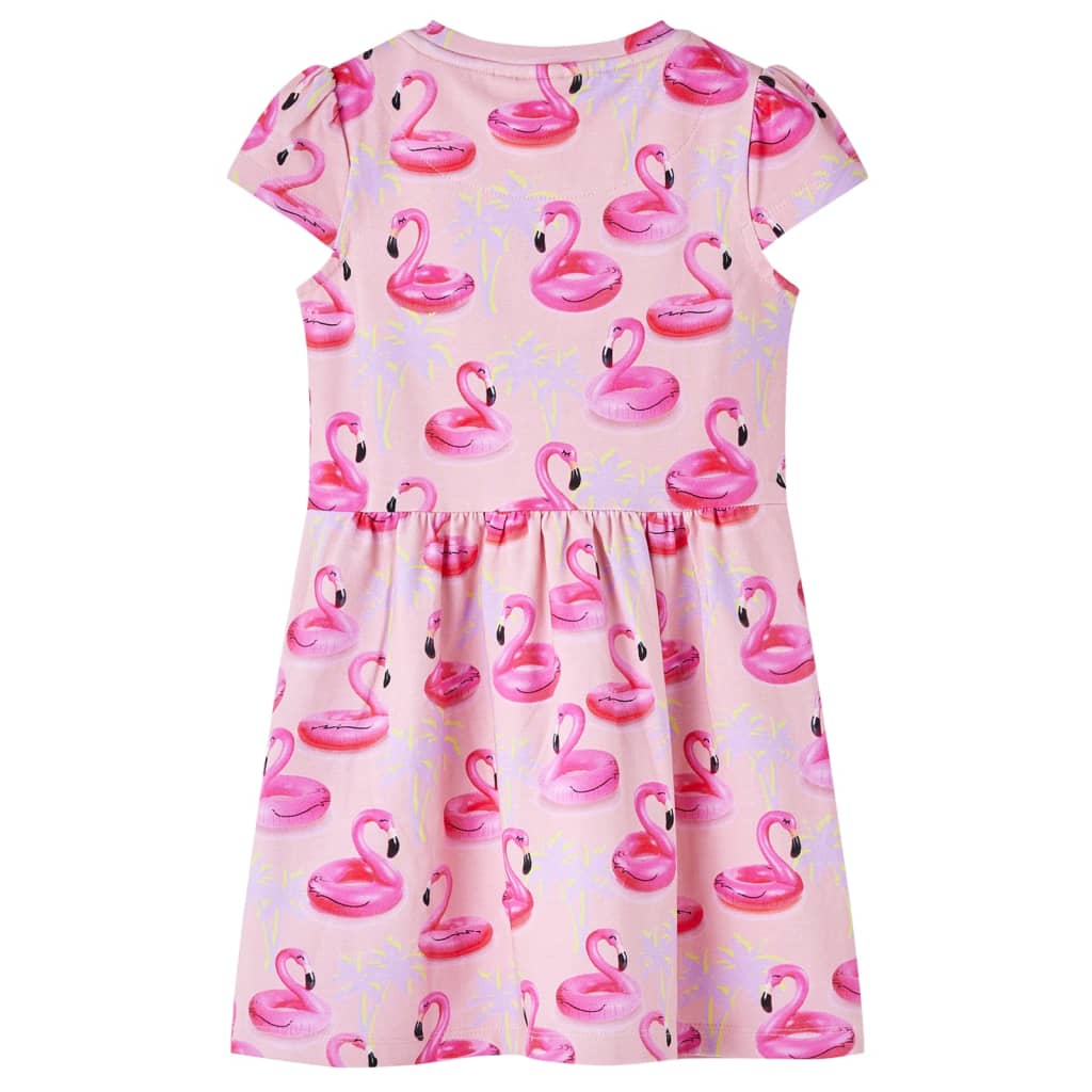 Vidaxl kinderjurk 128 lichtroze