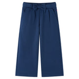 Vidaxl kinderbroek met wijde pijpen 140 marineblauw