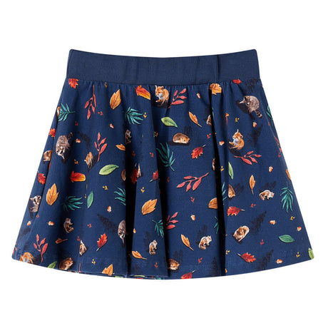 Vidaxl kinderrok 140 marineblauw