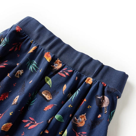 Vidaxl kinderrok 140 marineblauw