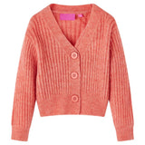 Vidaxl kindervest gebreid 104 middelroze