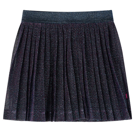 Vidaxl kinderrokje met glitters 104 marineblauw