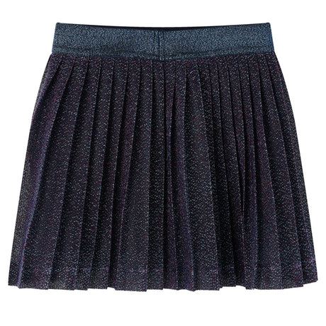 Vidaxl kinderrokje met glitters 104 marineblauw