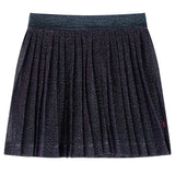 Vidaxl kinderrokje met glitters 140 marineblauw