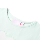 Vidaxl kindershirt 140 lichtmint