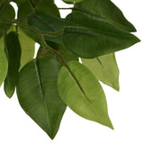 VidaXL Kunstplant ficus 630 bladeren 120 cm groen