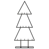 Vidaxl kerstdecoratie kerstboom 60 cm metaal zwart