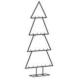 Vidaxl kerstdecoratie kerstboom 90 cm metaal zwart