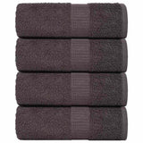 Vidaxl gastendoekjes frogn 4 st 30x50 cm 360 g m² antraciet