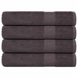 Vidaxl saunahanddoeken frogn 4 st 80x200 cm 360 g m² antraciet