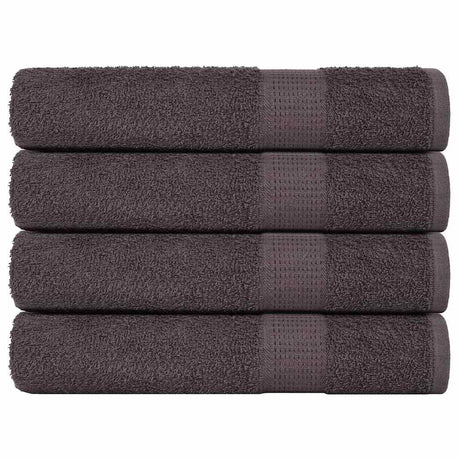 Vidaxl saunahanddoeken frogn 4 st 80x200 cm 360 g m² antraciet
