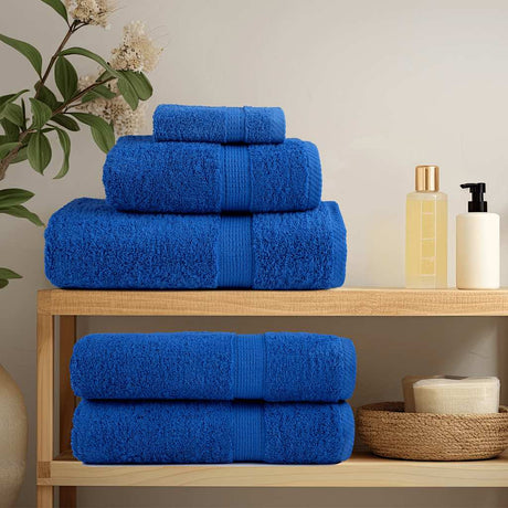 Vidaxl handdoeken frogn 2 st 50x100 cm 360 g m² blauw
