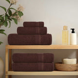 Vidaxl gastendoekjes frogn 2 st 30x50 cm 360 g m² bruin