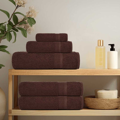 Vidaxl gastendoekjes frogn 4 st 30x50 cm 360 g m² bruin
