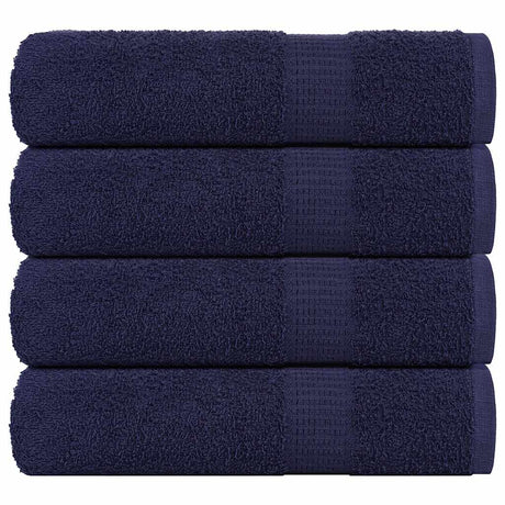 Vidaxl handdoeken frogn 4 st 50x100 cm 360 g m² marineblauw