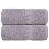 Vidaxl gastendoekjes frogn 2 st 30x50 cm 360 g m² grijs