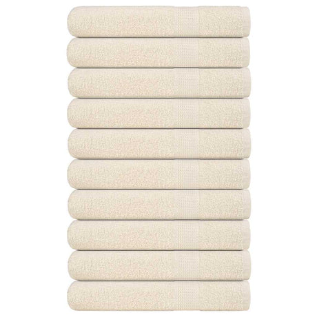 Vidaxl saunahanddoeken frogn 10 st 80x200 cm 360 g m² crème