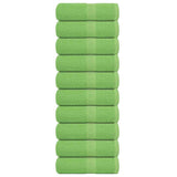 Vidaxl gastendoekjes frogn 10 st 30x50 cm 360 g m² appelgroen