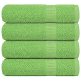 Vidaxl handdoeken frogn 4 st 50x100 cm 360 g m² appelgroen