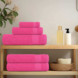 Vidaxl handdoeken frogn 10 st 50x100 cm 360 g m² roze