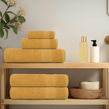 Vidaxl 8-delige handdoekenset frogn 360 g m² goud