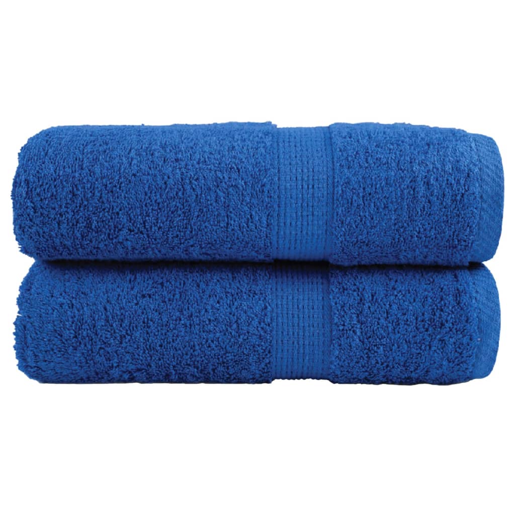 VidaXL Gastendoekjes SOLUND 2 st 600 g m² 30x50 cm blauw