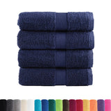 Vidaxl gastendoekjes solund 4 st 600 g m² 30x50 cm marineblauw