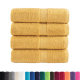 Vidaxl gastendoekjes solund 4 st 600 g m² 30x50 cm goudkleurig