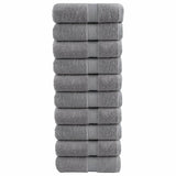 Vidaxl gastendoekjes solund 10 st 600 g m² 30x50 cm grijs
