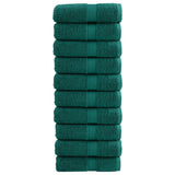 VidaXL Gastendoekjes SOLUND 10 st 600 g m² 30x30 cm groen