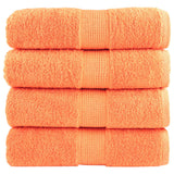 Vidaxl gastendoekjes solund 4 st 600 g m² 30x50 cm oranje