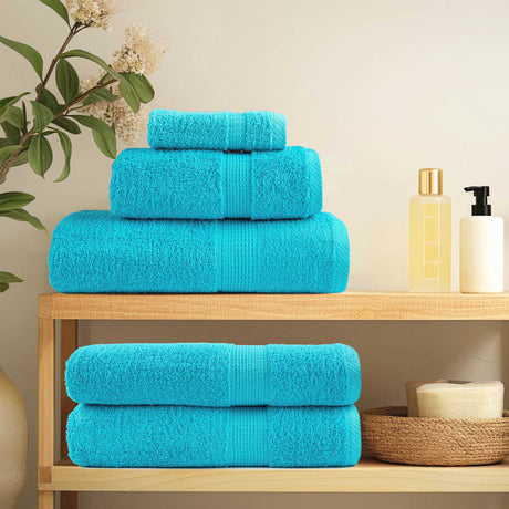 Vidaxl gastendoekjes solund 4 st 600 g m² 30x50 cm turquoise