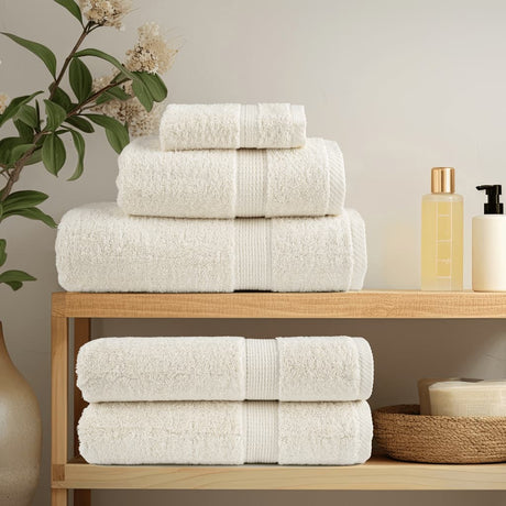 Vidaxl gastendoekjes solund 4 st 600 g m² 30x50 cm crèmekleurig