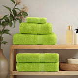 Vidaxl gastendoekjes solund 4 st 600 g m² 30x50 cm appelgroen