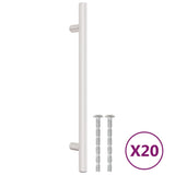 Vidaxl handvatten 20 st 160 mm roestvrij staal zilverkleurig
