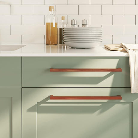 Vidaxl handvatten 10 st 320 mm roestvrij staal bronskleurig