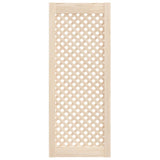 Vidaxl kastdeuren met latwerk 2 st 39,5x99 cm massief grenenhout
