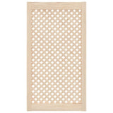 Vidaxl kastdeuren met latwerk 2 st 49,5x99 cm massief grenenhout