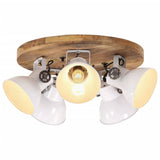 Vidaxl plafondlamp 25 w e27 50x50x25 cm wit