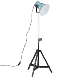 Vidaxl vloerlamp 25 w e27 35x35x65 95 cm verweerd blauw