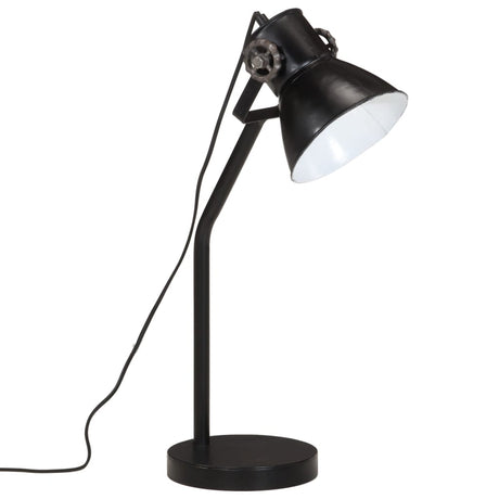 VidaXL Bureaulamp 25 W E27 17x17x60 cm zwart