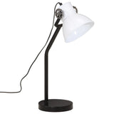 VidaXL Bureaulamp 25 W E27 17x17x60 cm wit