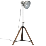 Vidaxl vloerlamp 25 w e27 75x75x90-150 cm vintage zilverkleurig