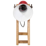 Vidaxl bureaulamp 25 w e27 30x17x40 cm verweerd rood