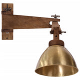 Vidaxl wandlamp 25 w e27 antiek messingkleurig
