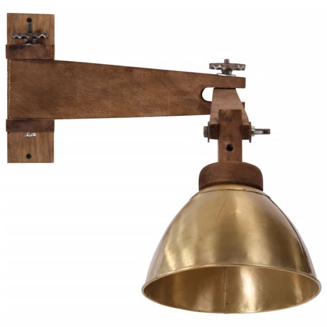 Vidaxl wandlamp 25 w e27 antiek messingkleurig