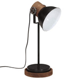 Vidaxl bureaulamp 25 w e27 17x17x50 cm zwart