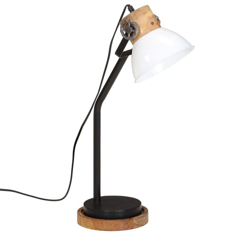 VidaXL Bureaulamp 25 W E27 18x18x60 cm wit