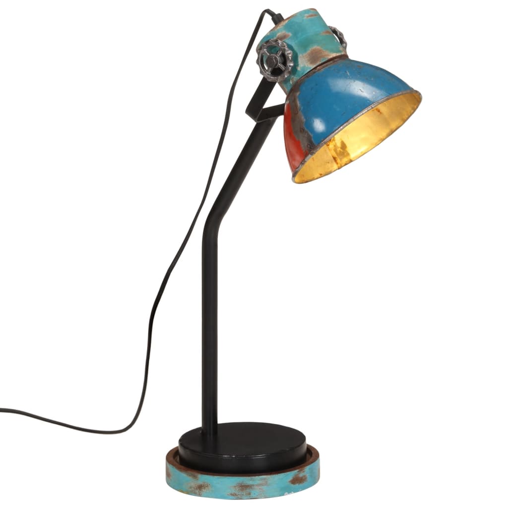 VidaXL Bureaulamp 25 W E27 18x18x60 cm meerkleurig