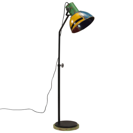 Vidaxl vloerlamp 25 w e27 30x30x100-150 cm meerkleurig